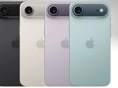 The &quot;17 Air&quot; color palette. (Image source: @theapplehub via X)
