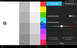 Color temperature and enhancement...